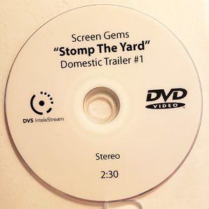 STOMP THE YARD DOMESTIC TRAILER #1 RARE PROMO DVD by SCREEN GEMS - 2:30 RUN TIME